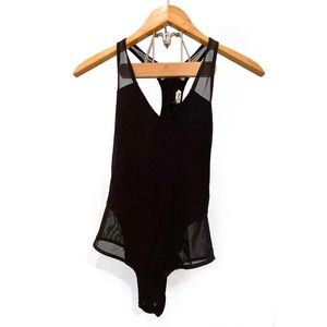 Garage Mesh Bodysuit - S / Black